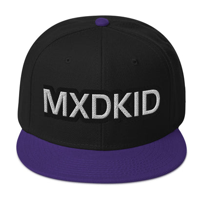 MXDKID Embroidered Snapback Hat