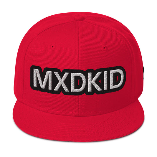 MXDKID Embroidered Snapback Hat