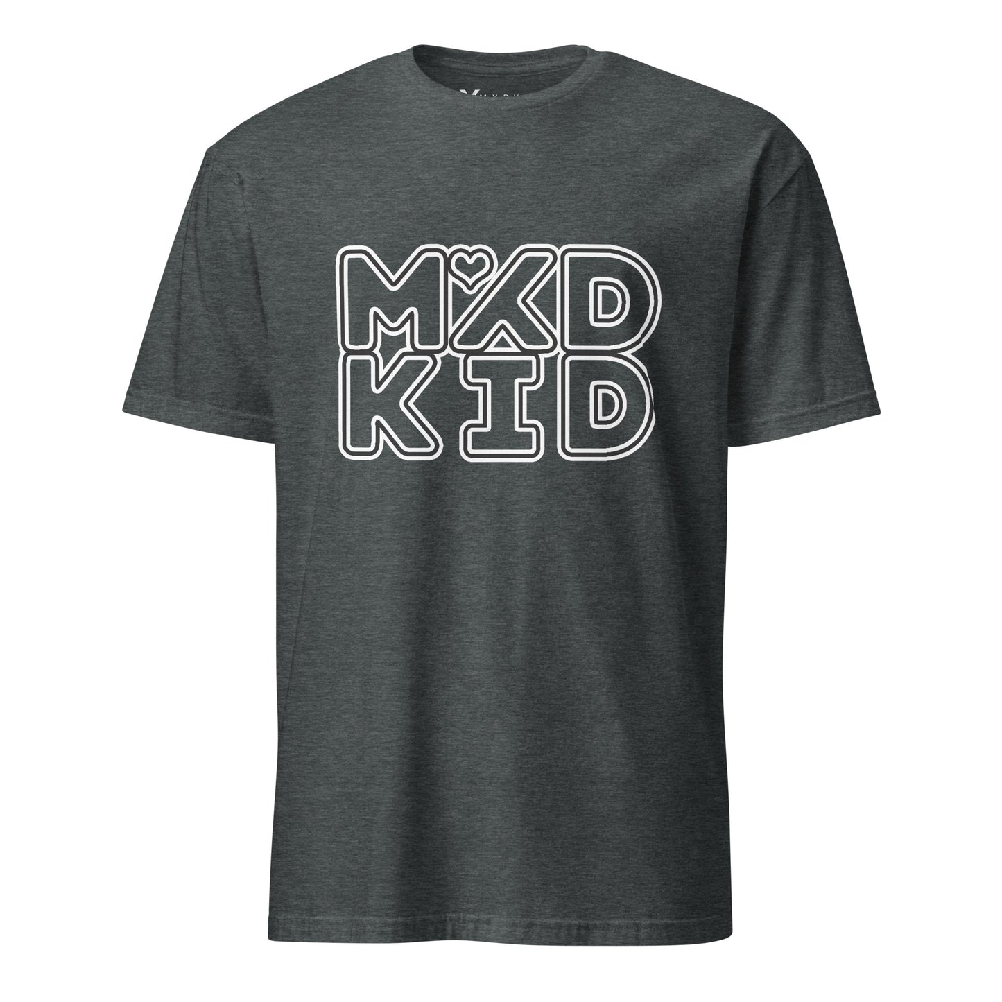 MXDKID OUTLINE DTG Print Short-Sleeve Unisex T-Shirt