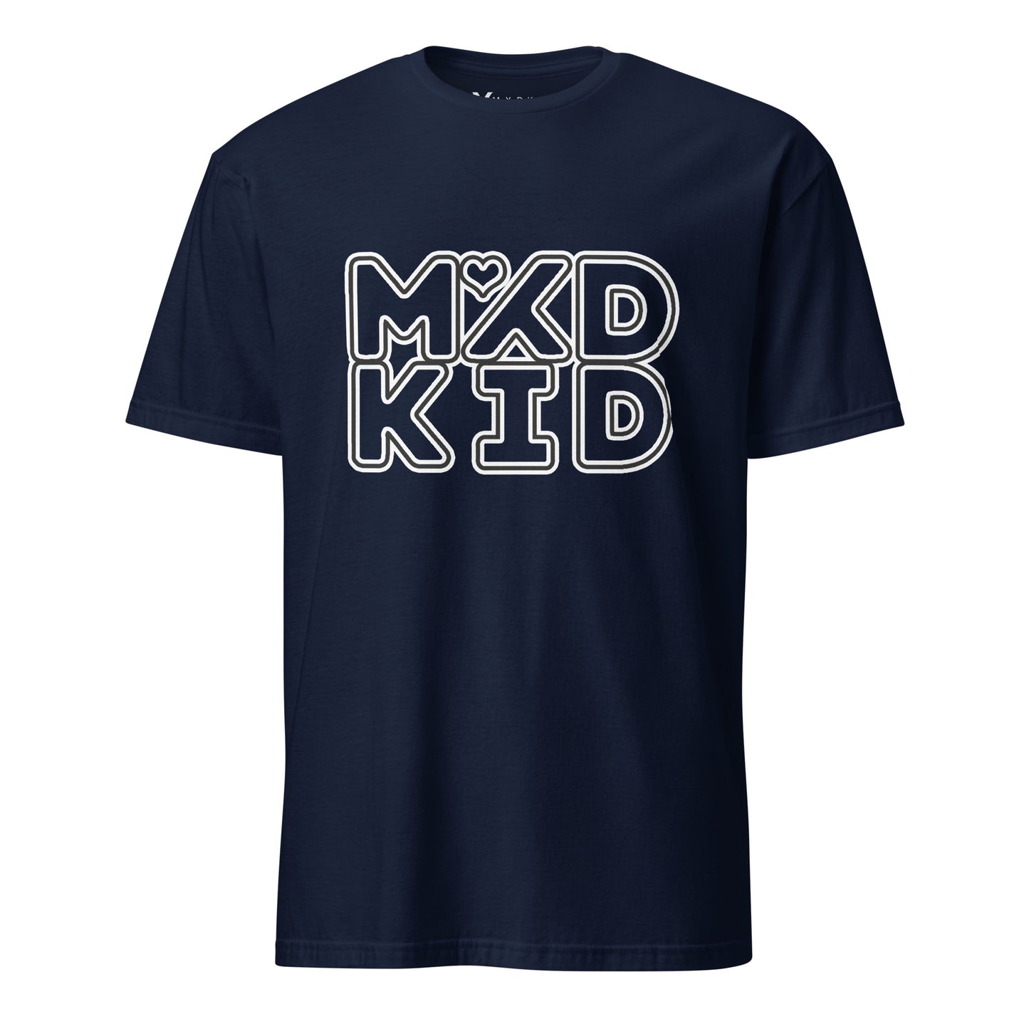 MXDKID OUTLINE DTG Print Short-Sleeve Unisex T-Shirt